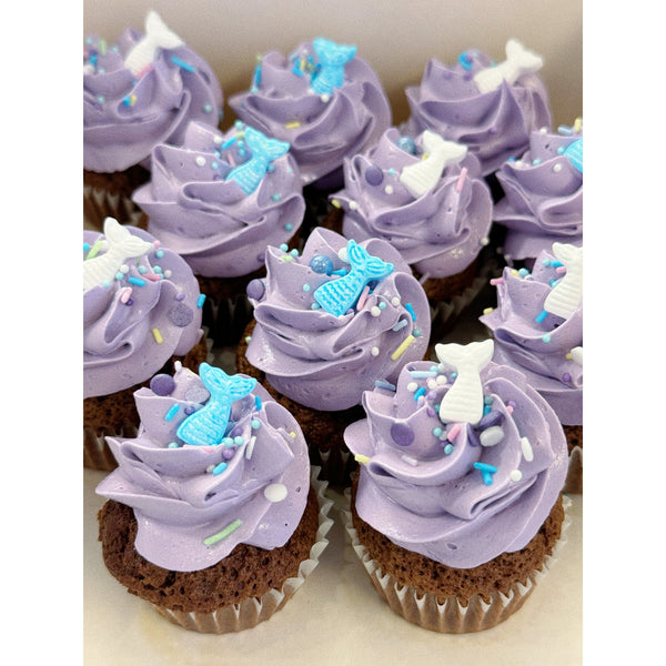 10 CHOCOLAT GLAÇAGE VANILLE VIOLET THEME SIRENE