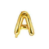 BALLON LETTRE OR 35CM