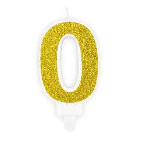 Bougie chiffre 0