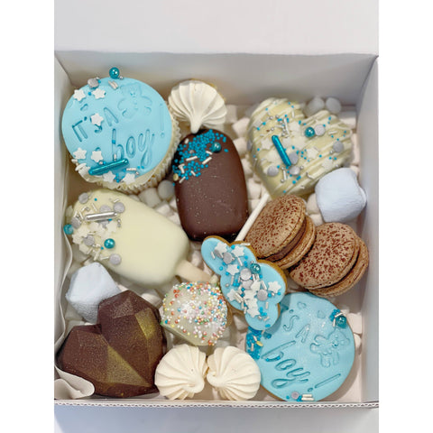 BOX BABY SHOWER GARCON ET LIVRAISON PARIS