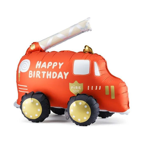 BALLON CAMION DE POMPIER