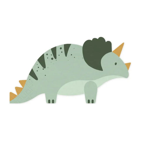 12 SERVIETTES DINOSAURE