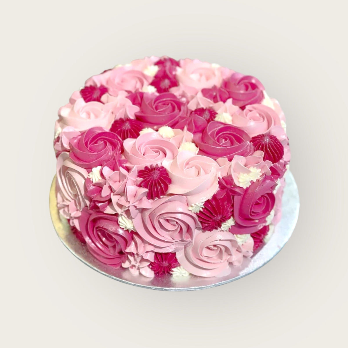 ROSETTE CAKE ROSE atelierdesgateaux.com 