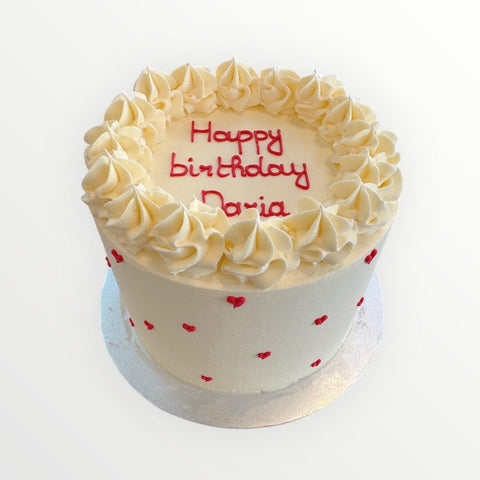 LE GATEAU PETITS COEURS texte personnalisable