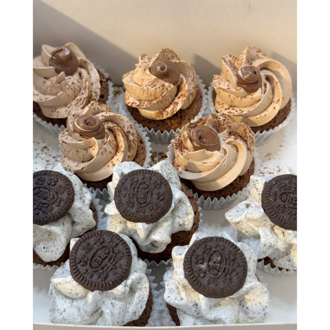 5 GATEAUX CHOCOLAT CREME NUT ET 5 OREO