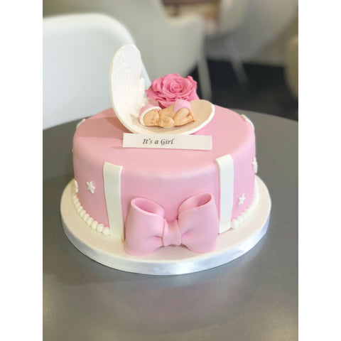 GÂTEAU BABY BLEU OU ROSE