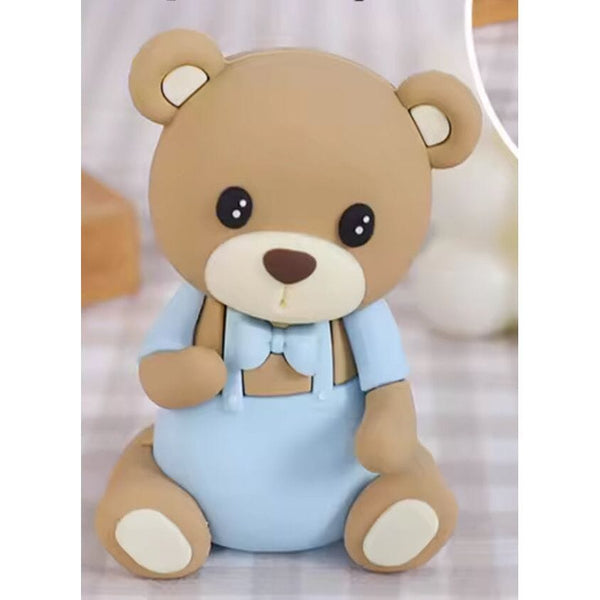 FIGURINE OURSON BLEU