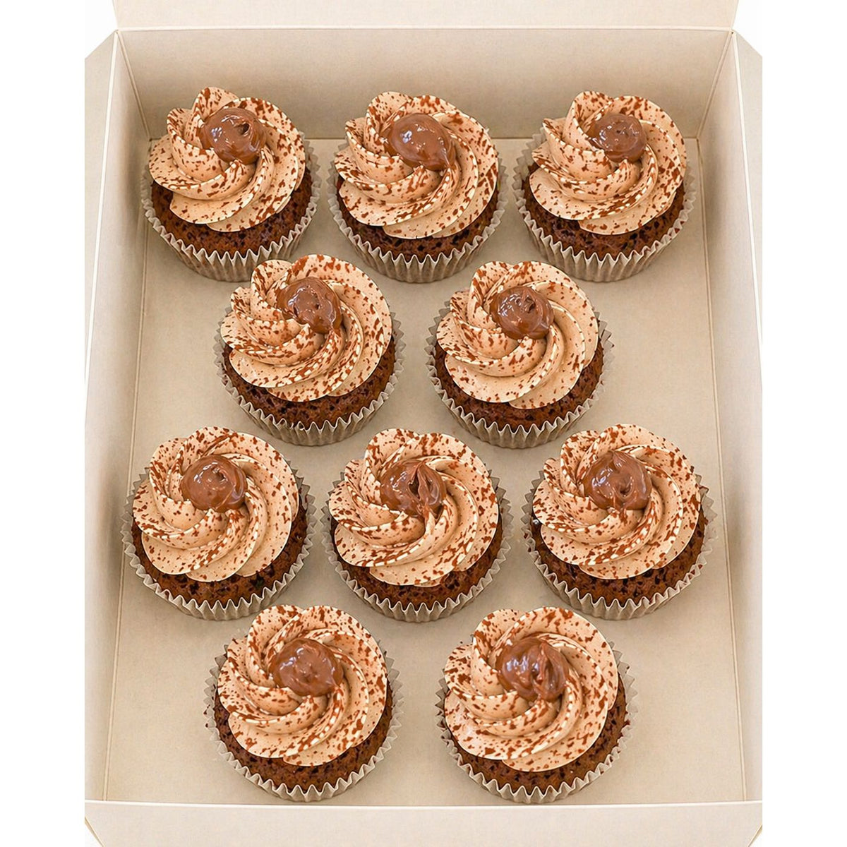 CHOCOLAT CREME PATE A TARTINER NUT Mini cupcakes atelierdesgateaux.com 