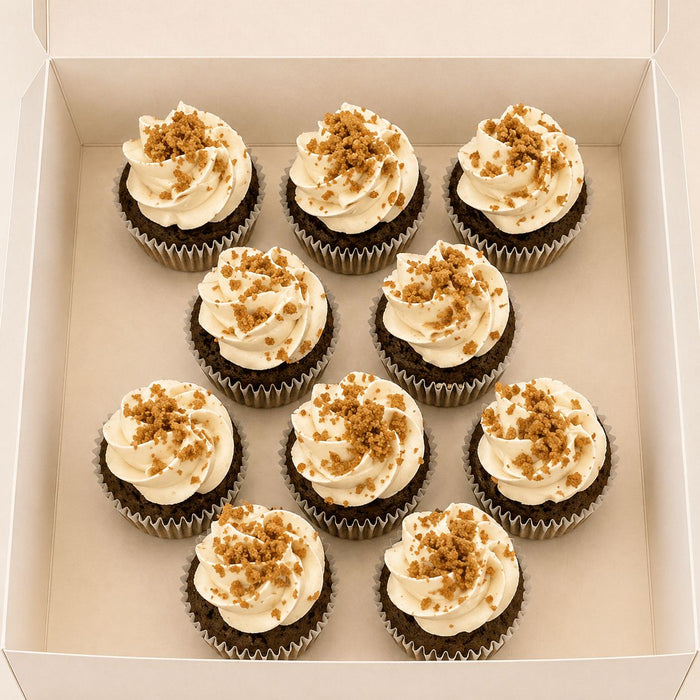10 mini cupcakes spéculoos