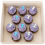 Chocolat crème vanille violette thème sirène