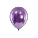 10 BALLONS 30 CM VIOLET GLOSSY