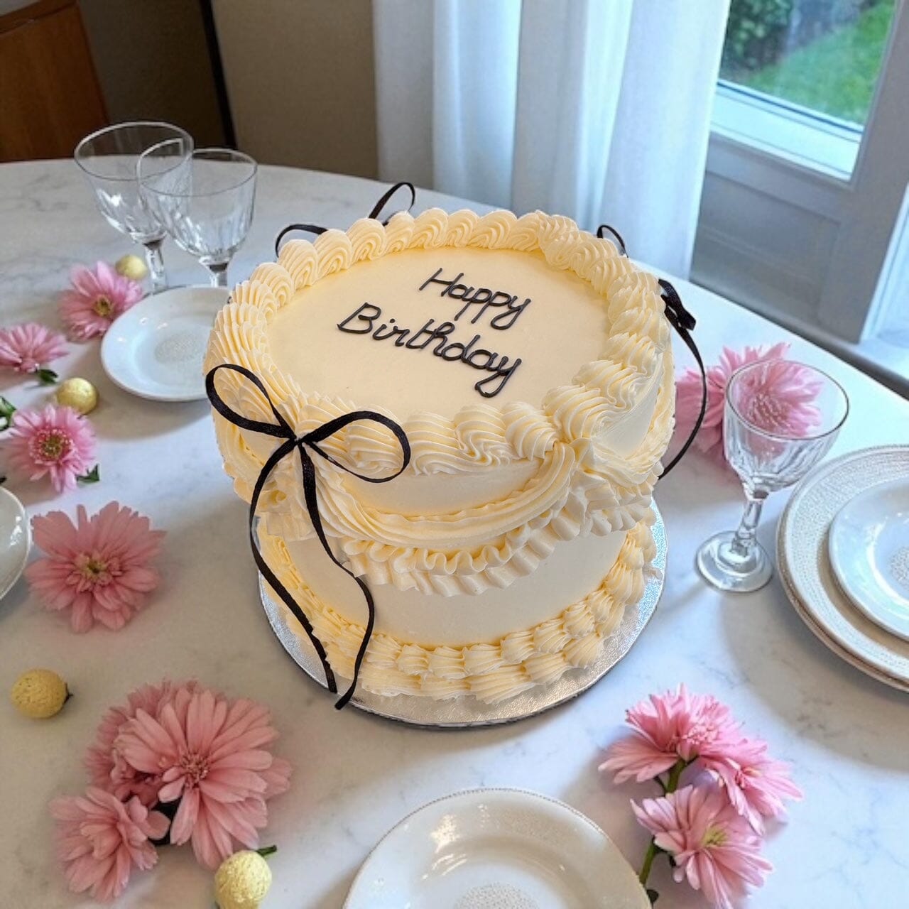 LE GATEAU FROUFROU texte personnalisable atelierdesgateaux.com 