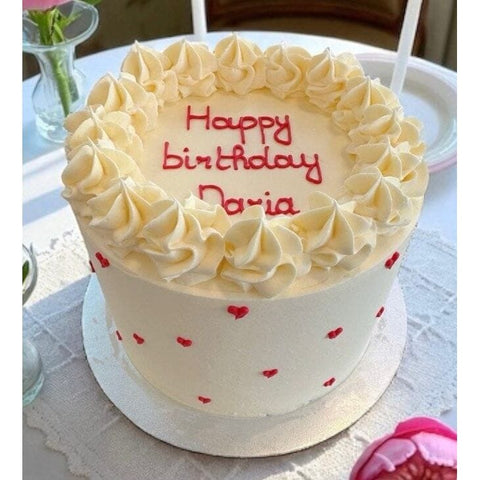 LE GATEAU PETITS COEURS texte personnalisable