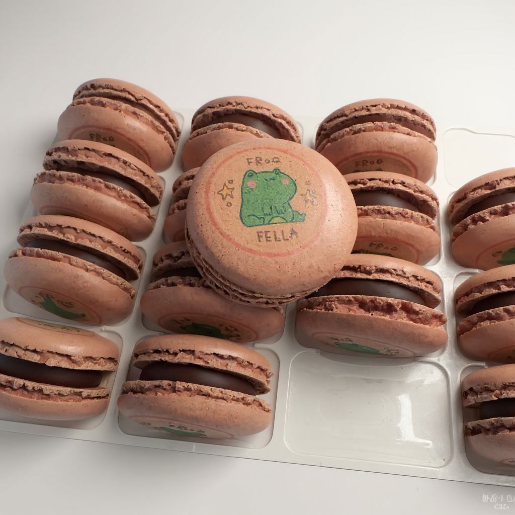 Macarons personnalisés MACARONS atelierdesgateaux.com 