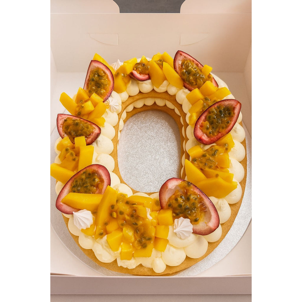 Number ou letter cake mangue/passion