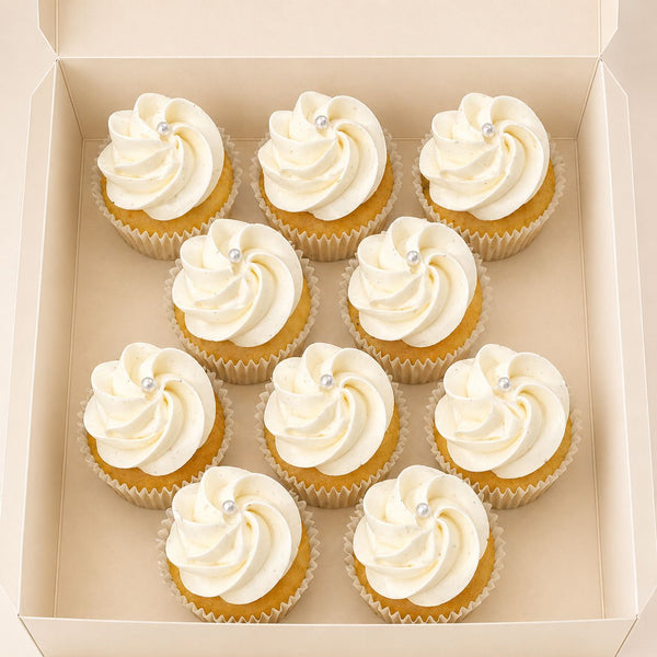 10 mini cupcakes vanille