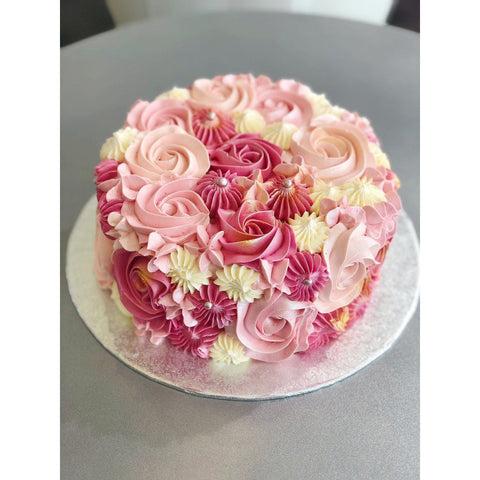 ATELIER LAYER CAKE "ROSETTES" samedi 23 janvier 11h -13h30 - L'Atelier des Gâteaux