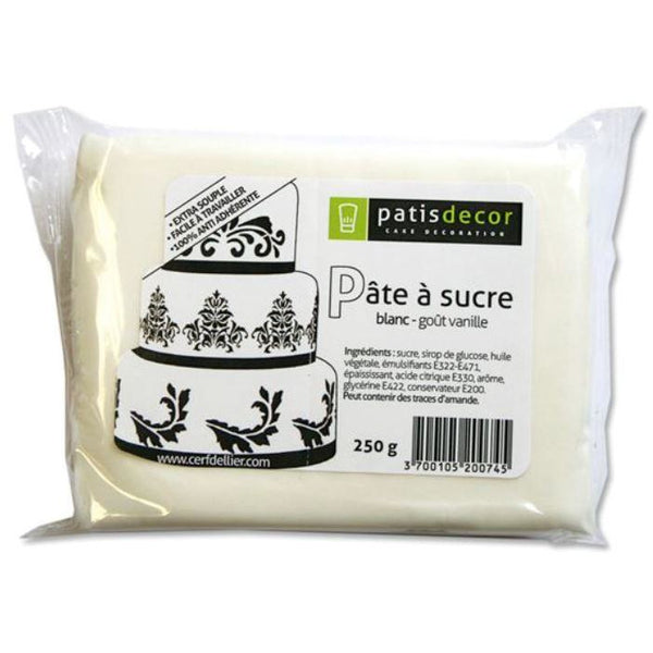 Pâte à sucre vert Patisdécor 250 g