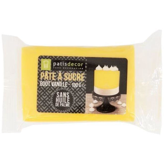 PATE A SUCRE JAUNE 250G - L'Atelier des Gâteaux