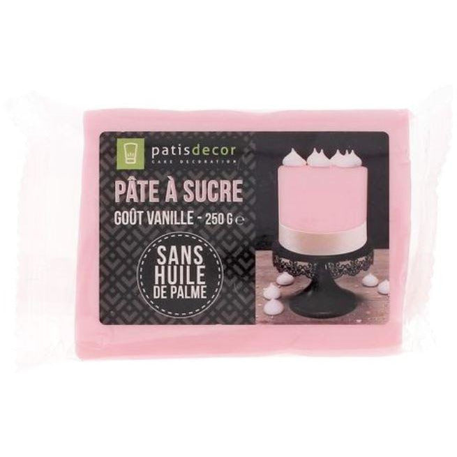 PATE A SUCRE ROSE 250G - L'Atelier des Gâteaux