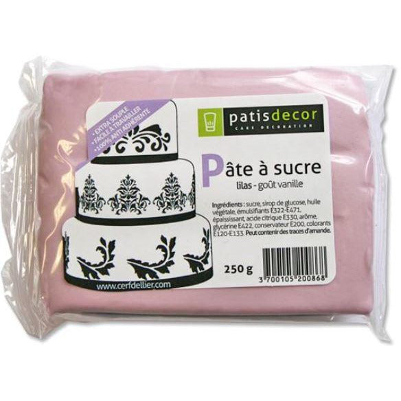 PATE A SUCRE LILA 250G - L'Atelier des Gâteaux