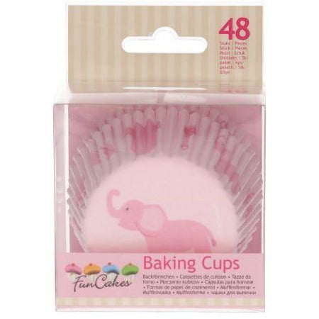 CAISSETTES ELEPHANT ROSE - L'Atelier des Gâteaux