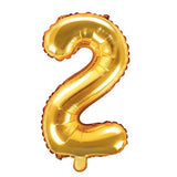 BALLON CHIFFRE OR 35CM