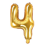 BALLON CHIFFRE OR 35CM