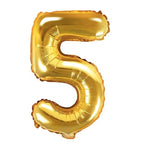 BALLON CHIFFRE OR 35CM