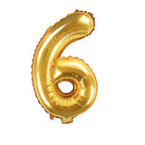 BALLON CHIFFRE OR 35CM