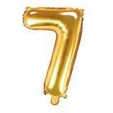 BALLON CHIFFRE OR 35CM