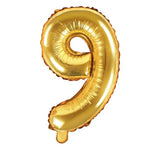 BALLON CHIFFRE OR 35CM