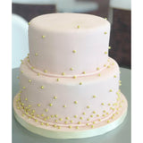 PIECE MONTEE ROSE ET DORE