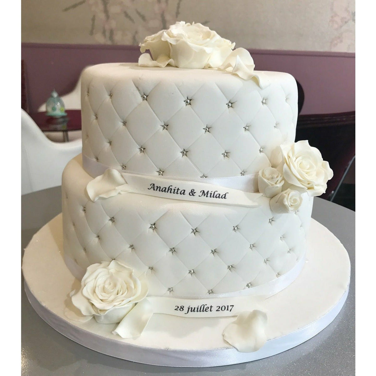 PIECE MONTEE MARIAGE BLANC atelierdesgateaux.com 