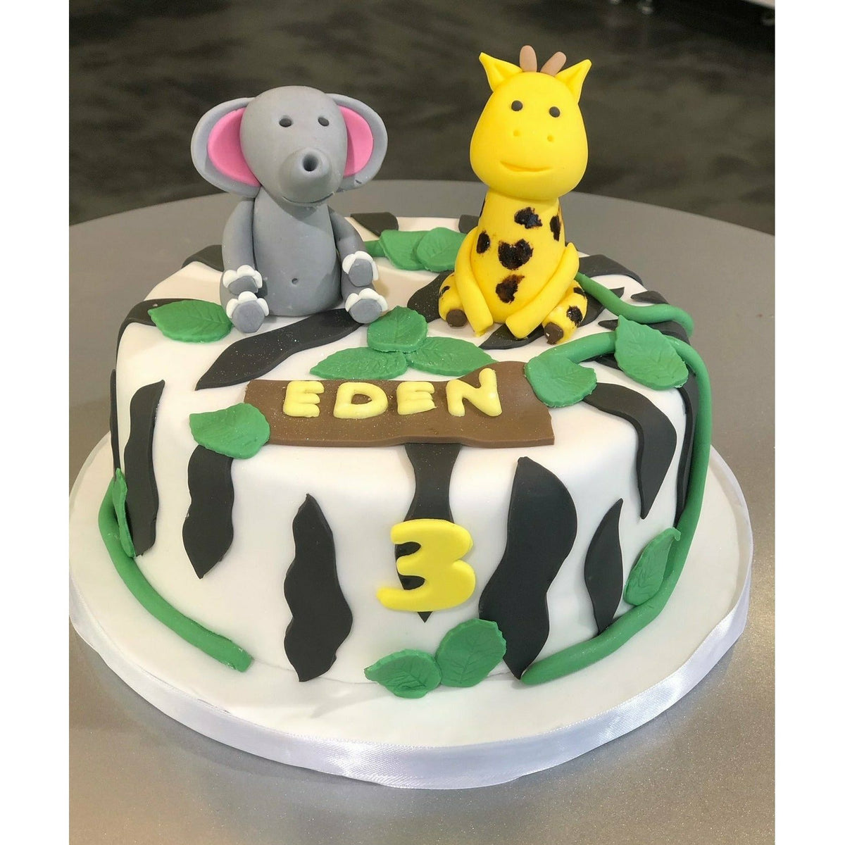 GÂTEAU JUNGLE atelierdesgateaux.com 