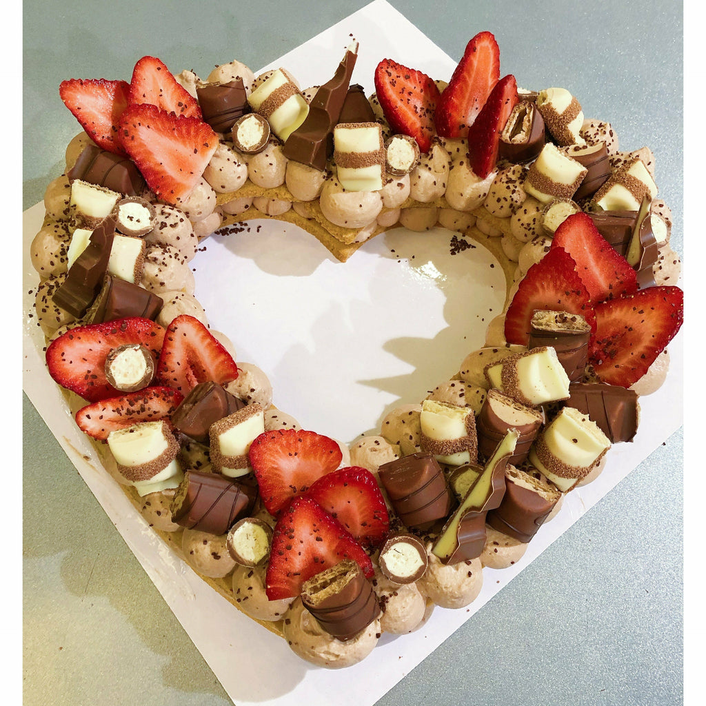 Number/letter cake chocolat et fraise