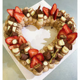 Number/letter cake chocolat et fraise