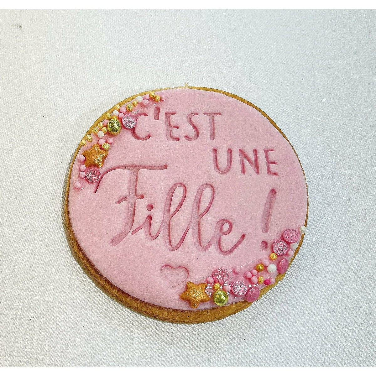 SABLÉS "C'EST UNE FILLE" L'Atelier des Gâteaux 