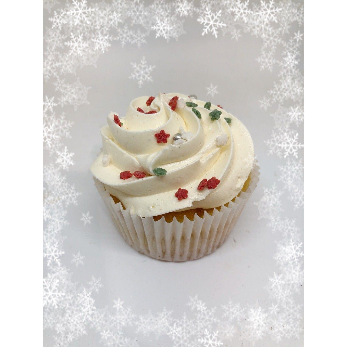 Cupcake vanille Noël - L'Atelier des Gâteaux