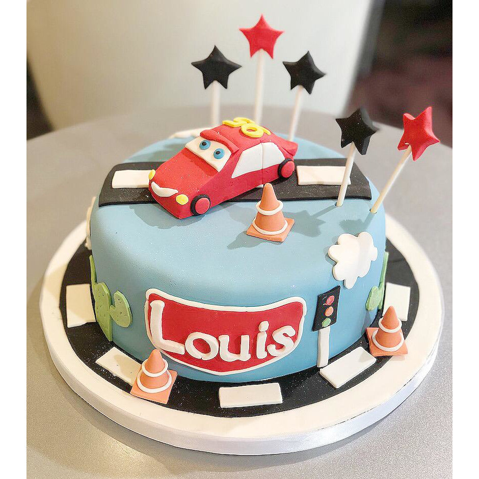 GÂTEAU CARS - L'Atelier des Gâteaux
